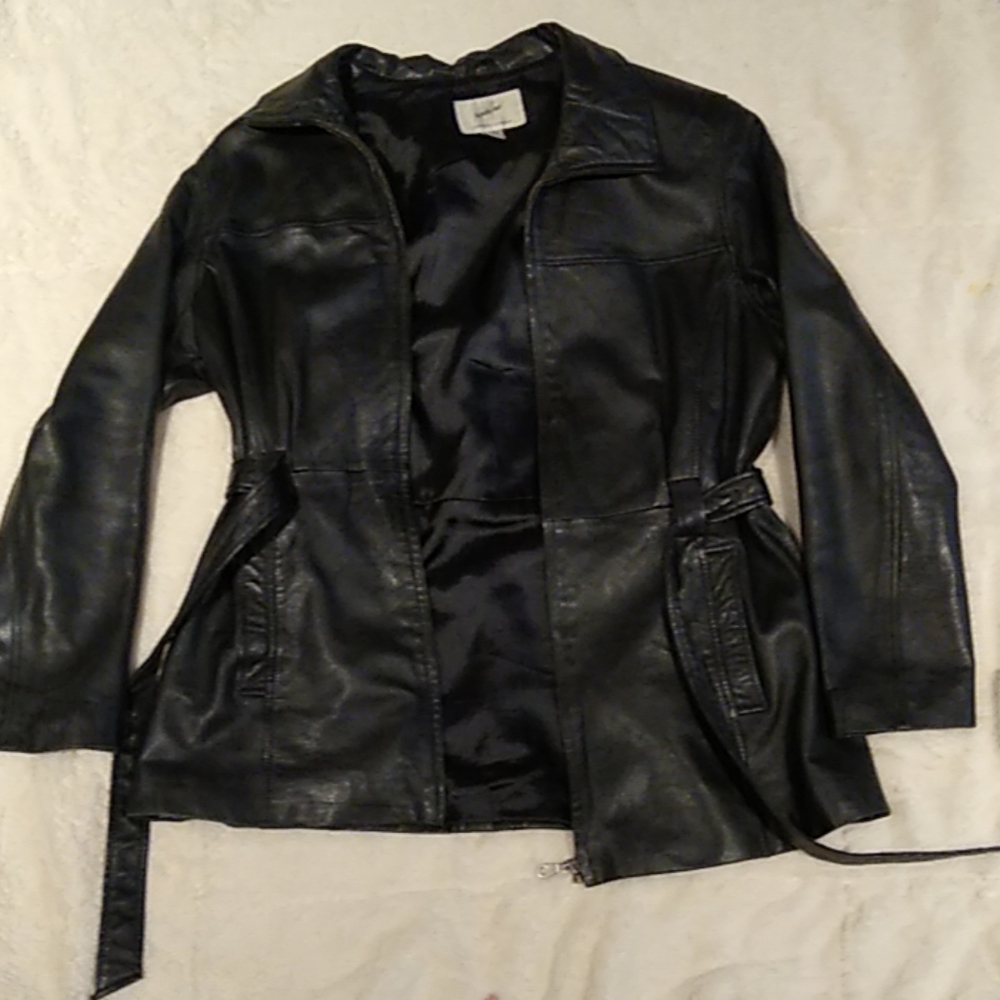Leather jacket